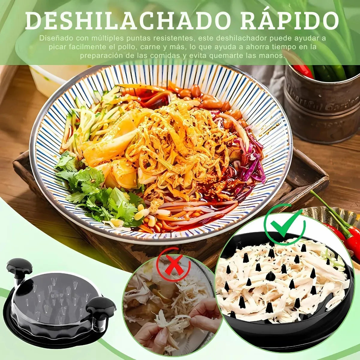 DESHINCHALADOR DE POLLO