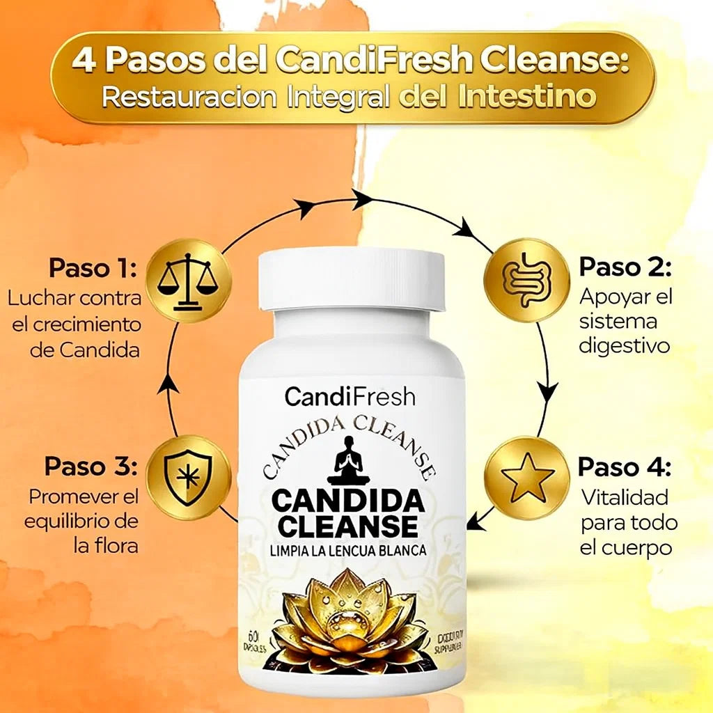 Candida Cleanse™ - Siéntete bien desde adentro